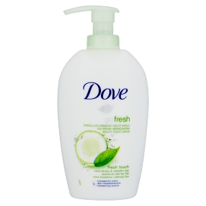 Dove tekuté mýdlo, 250ml svěží dotek pum