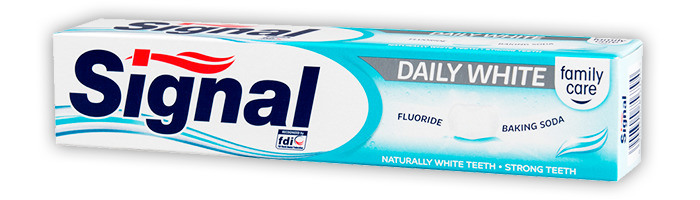 Zubní pasta Signal 75ml family daily white