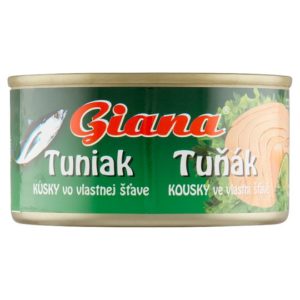 Giana Tuňák kousky ve vlastní šťávě 185g