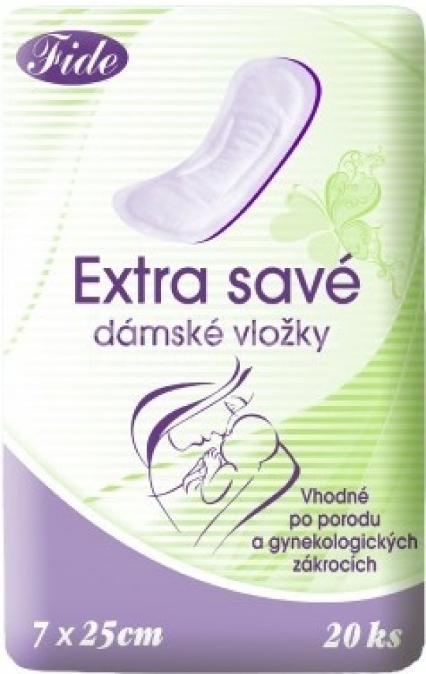 Extra savé dám.vložky(20ks/FOL)-porod.
