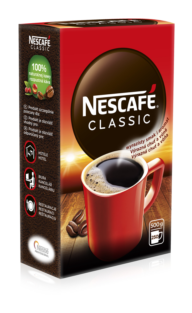 Nescafé Classic Káva rozpustná 500g
