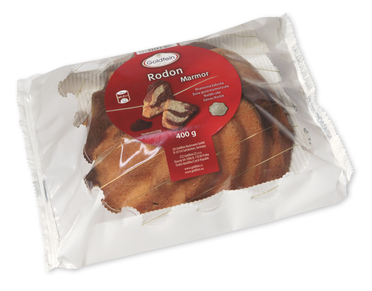 Bábovka mramorová 400g